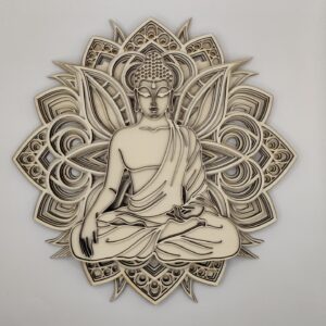 Buddha als mehrschichtiges Mandala