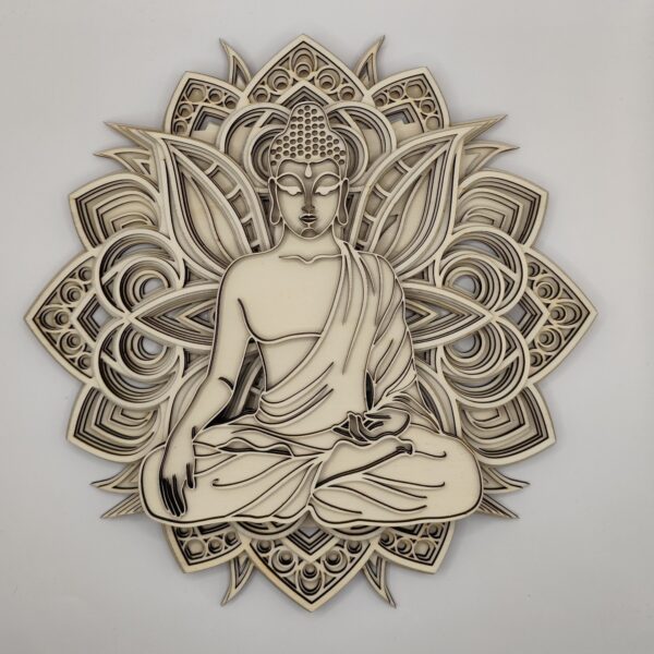 Buddha als mehrschichtiges Mandala